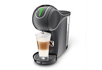 Cafetera de cápsulas - Nescafé Dolce Gusto DeLonghi EDG426.GY Genio Touch, 1600 W, LED, 0.8 L, Gris