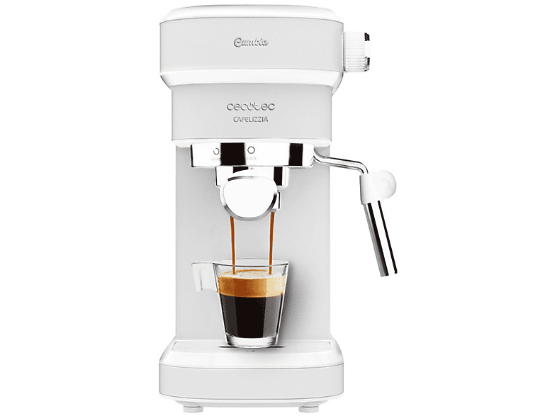 Cafetera express - Cecotec Cafelizzia 790 White, 20 bar, 1350 W, Blanco