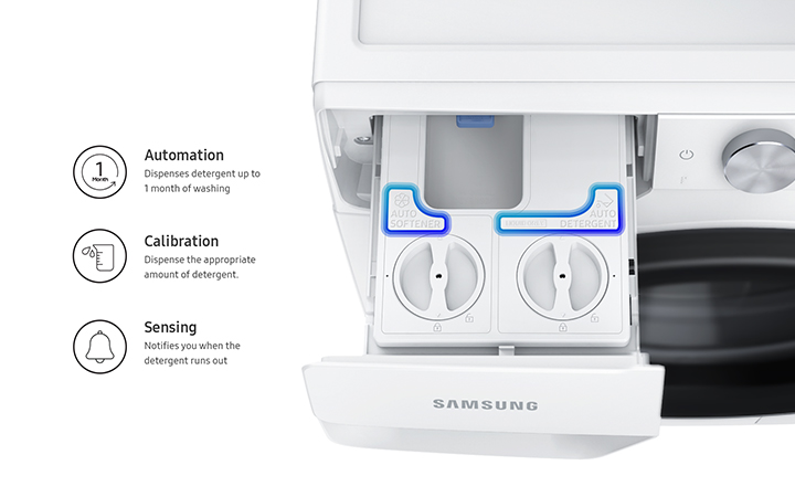 SAMSUNG WW80T534AAW 5000-serie Autodose Wasmachine