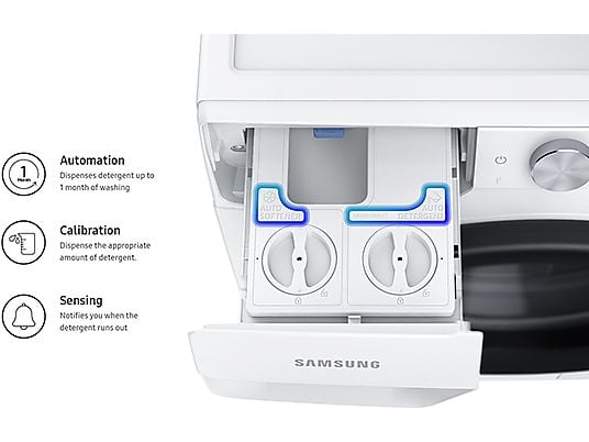 SAMSUNG WW80T534AAW 5000-serie Autodose Wasmachine