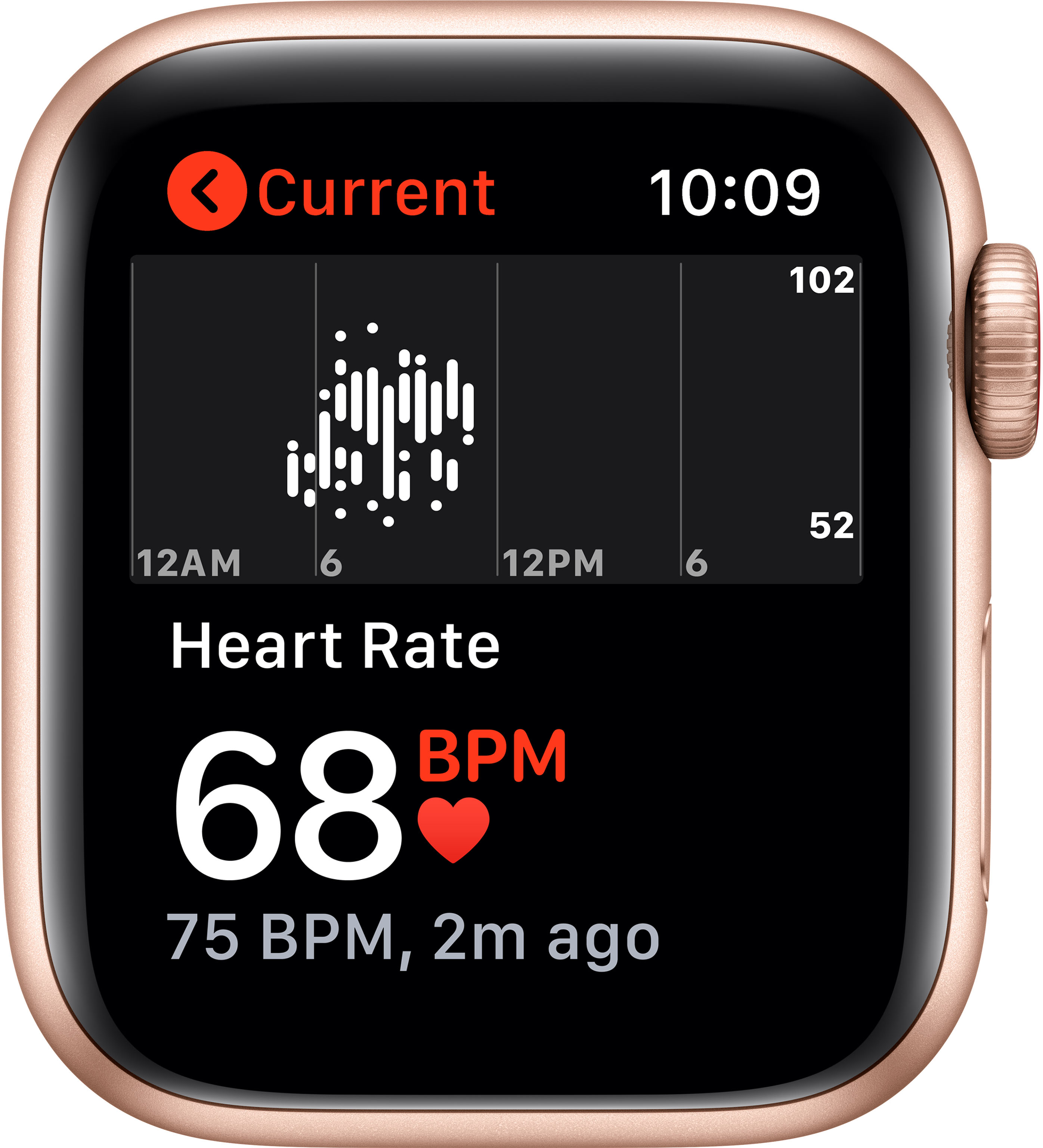 APPLE Watch SE (GPS + Cellular) 40 mm - Smartwatch (130 - 200 mm, Gewebtes Nylon, Gold/Pflaume)