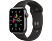 APPLE Watch SE (GPS + Cellular) 44 mm - Montre intelligente (140 - 220 mm, Fluoroélastomère, Gris sidéral/Noir)