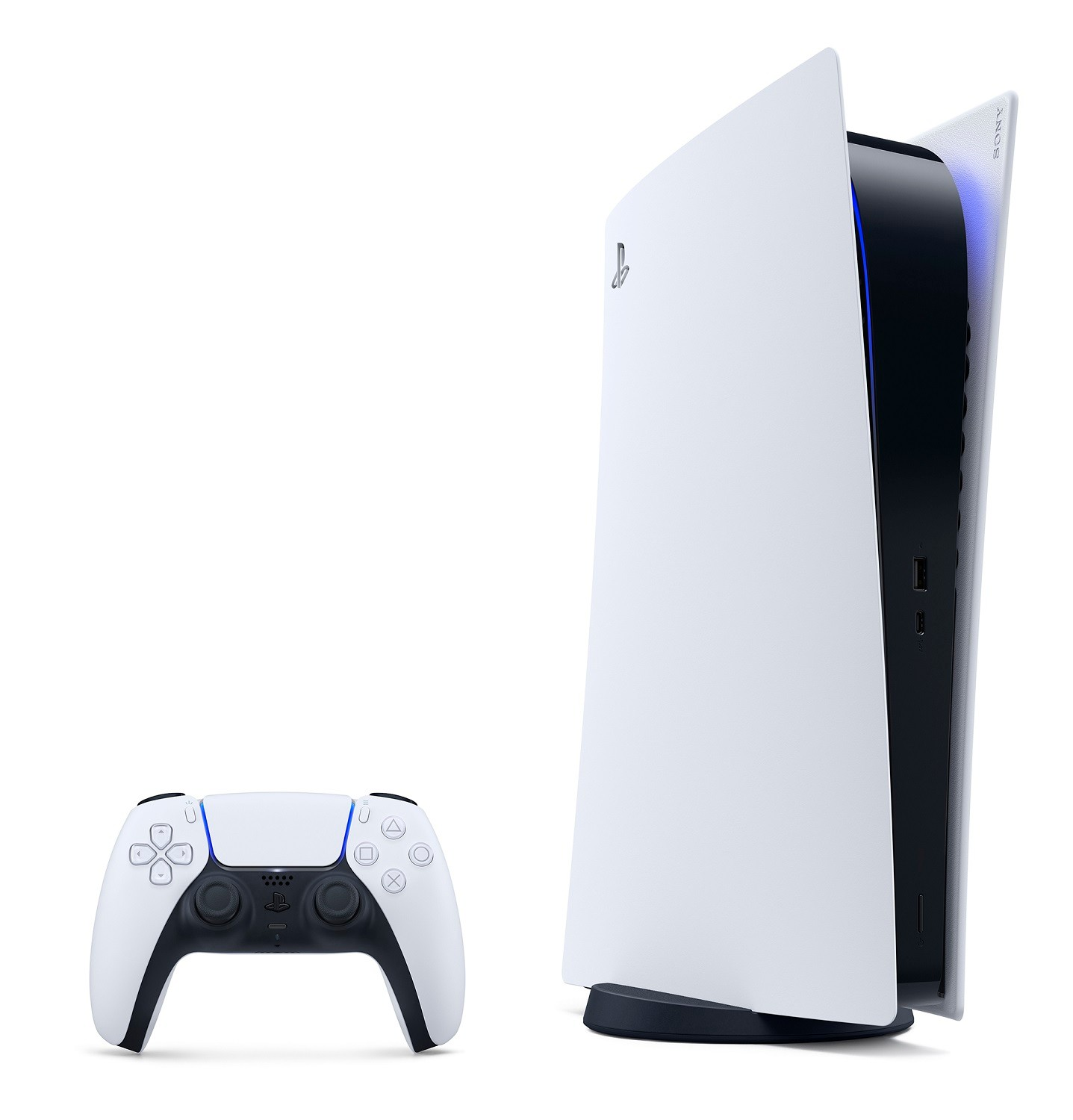 Consola - Sony PS5 Digital Edition, 825 GB, 4K, HDR, Blanco