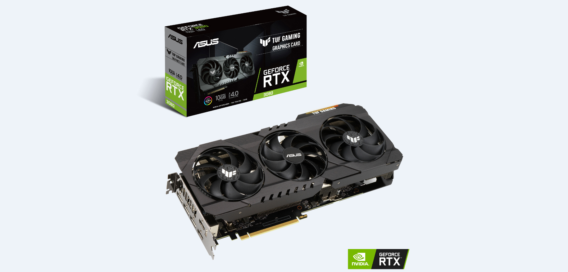 ASUS GeForce RTX™ 3080 TUF Gaming 10GB (90YV0FB0-M0NM00) (NVIDIA, Grafikkarte)