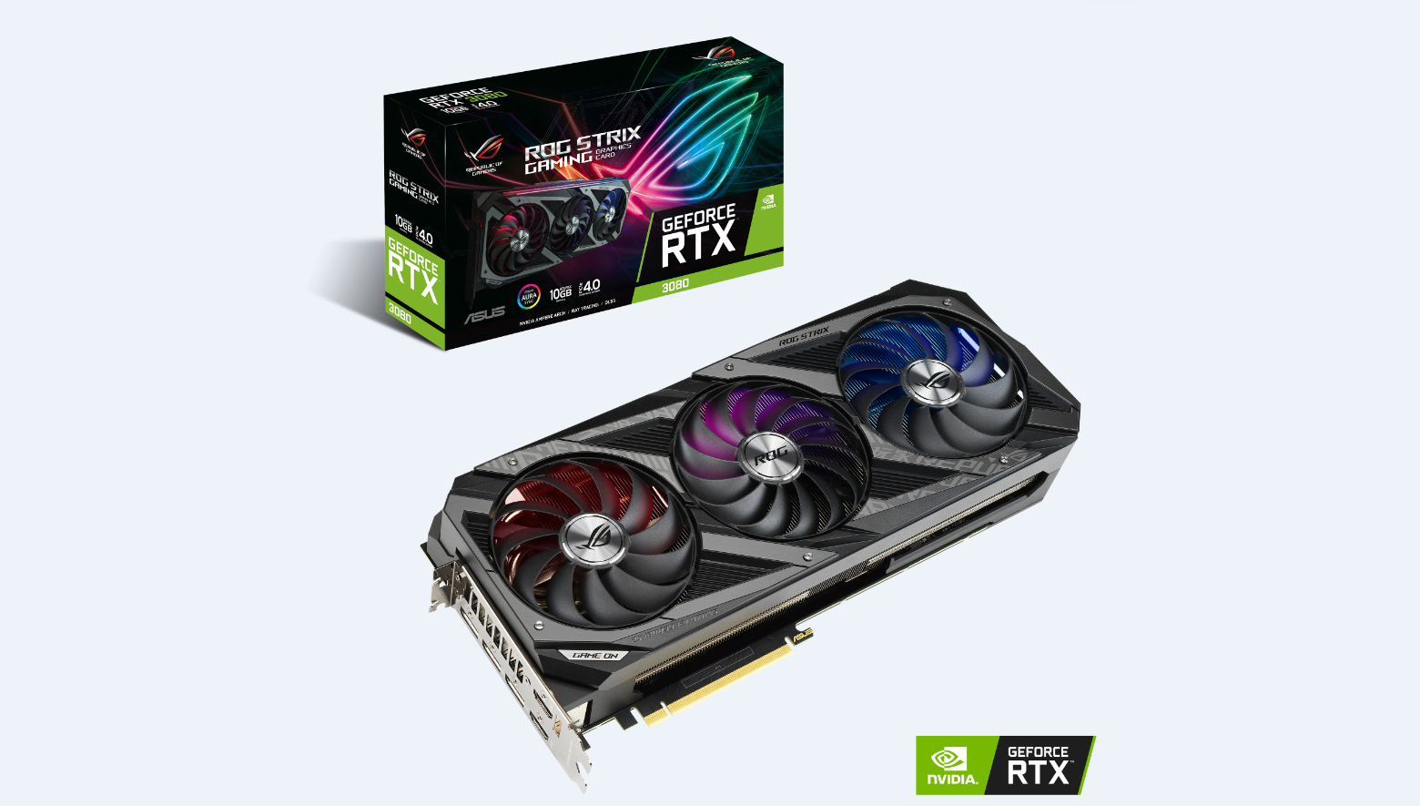 ASUS GeForce RTX™ 3080 ROG Strix Gaming 10GB (90YV0FA0-M0NM00) (NVIDIA, Grafikkarte)