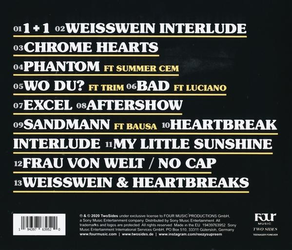 Reezy - Weisswein And Heartbreaks  - (CD)