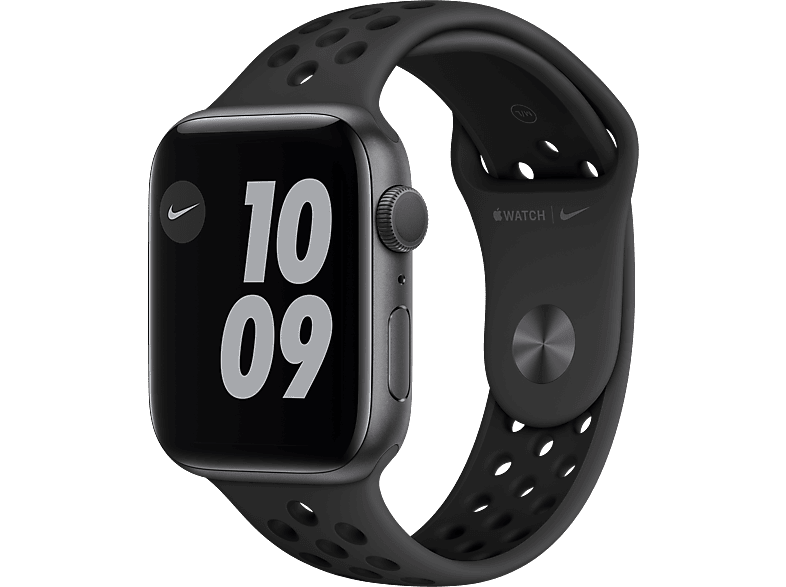 APPLE Watch Series 6 Nike+ 44mm spacegrijs aluminium / zwarte sportband  kopen? | MediaMarkt