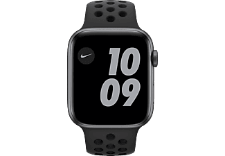 APPLE Watch Series 6 Nike+ 44mm spacegrijs aluminium / zwarte sportband