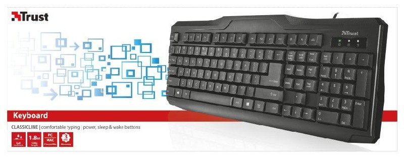 Teclado - Trust Classicline, español
