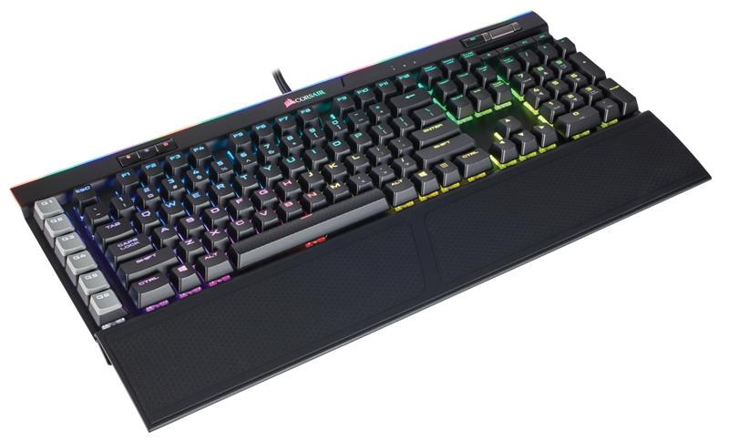 Teclado - Corsair K95 RGB Platinum USB Español Negro teclado