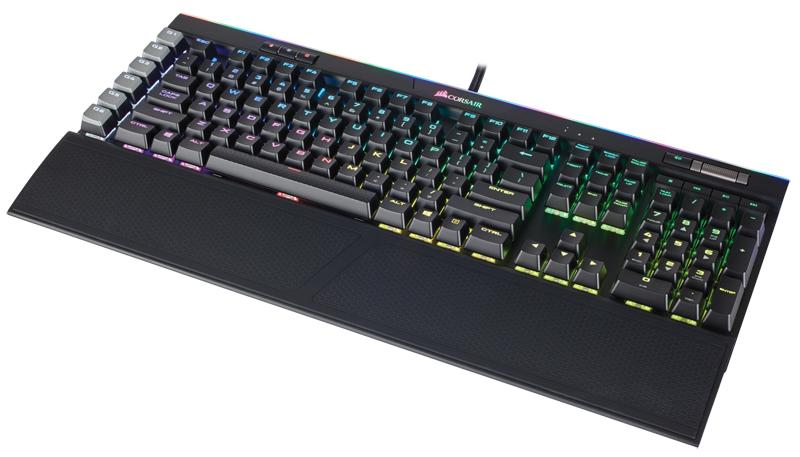 Teclado - Corsair K95 RGB Platinum USB Español Negro teclado