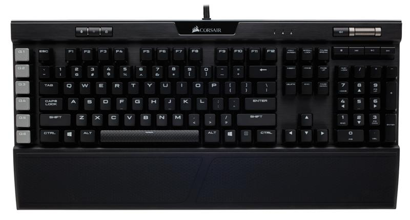 Teclado - Corsair K95 RGB Platinum USB Español Negro teclado