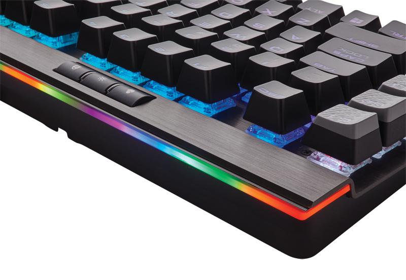 Teclado - Corsair K95 RGB Platinum USB Español Negro teclado