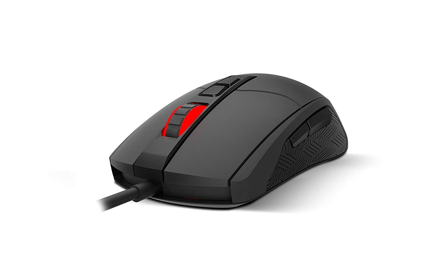 Pack gaming - Ozone OZDOUBLETAPSP, 4000 DPI, USB, Retroiluminado, Gaming, Negro
