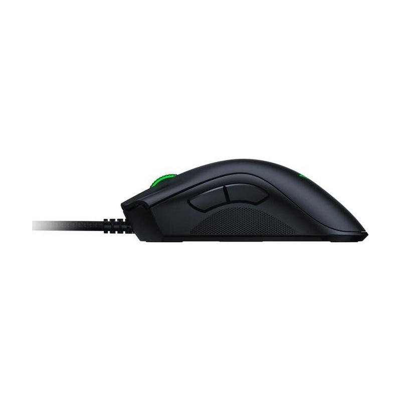 Ratón gaming - Razer DeathAdder V2, 20000DPI, 8 botones, Switches ópticos, RGB, Negro