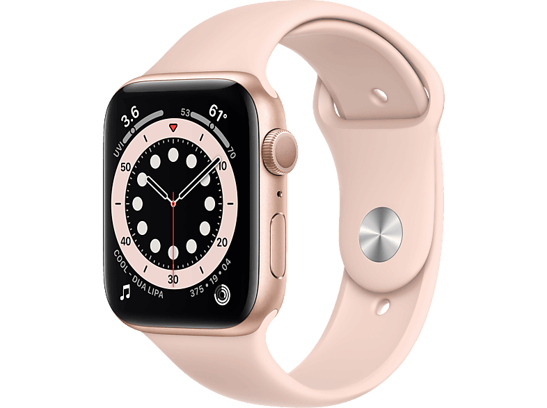Apple Watch Series 6 Gps 44mm Smartwatch Aluminium Kunststoff 140 220 Mm