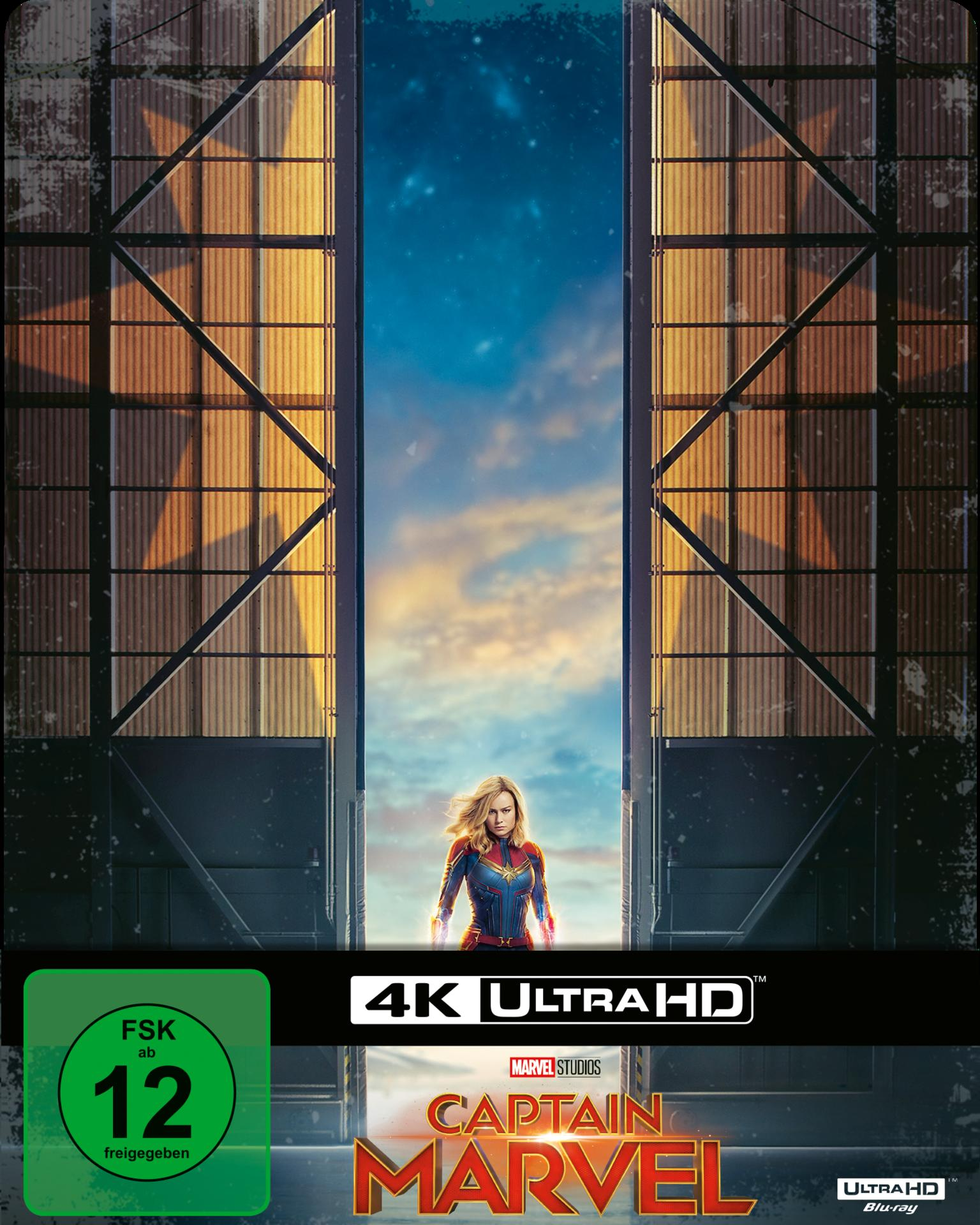 Captain Marvel Limited Steel-Book 4K Ultra HD Blu-ray + Blu-ray