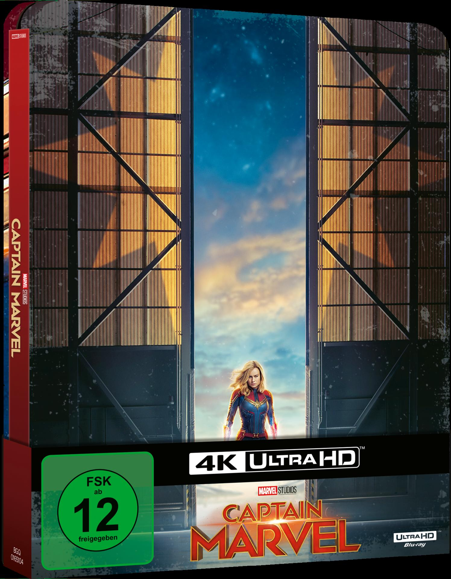 Captain Marvel Limited Steel-Book 4K Ultra HD Blu-ray + Blu-ray