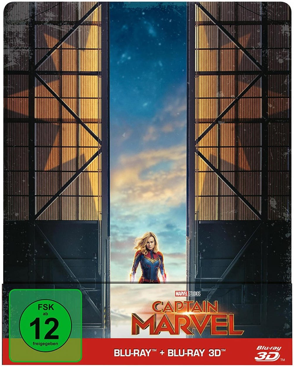 Captain Marvel (Limited Steelbook) 3D Blu-ray (+2D)