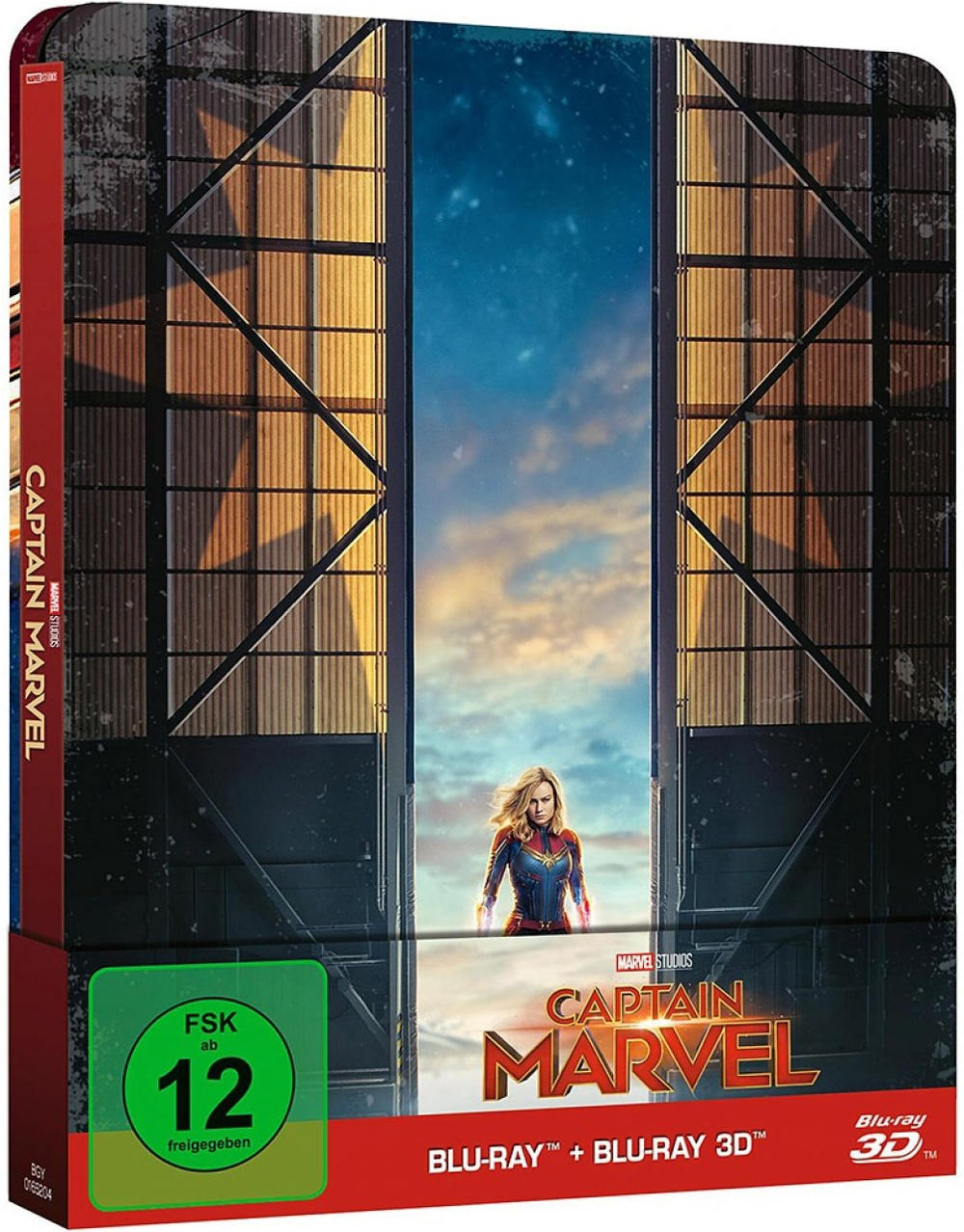 Captain Marvel (Limited Steelbook) 3D Blu-ray (+2D)