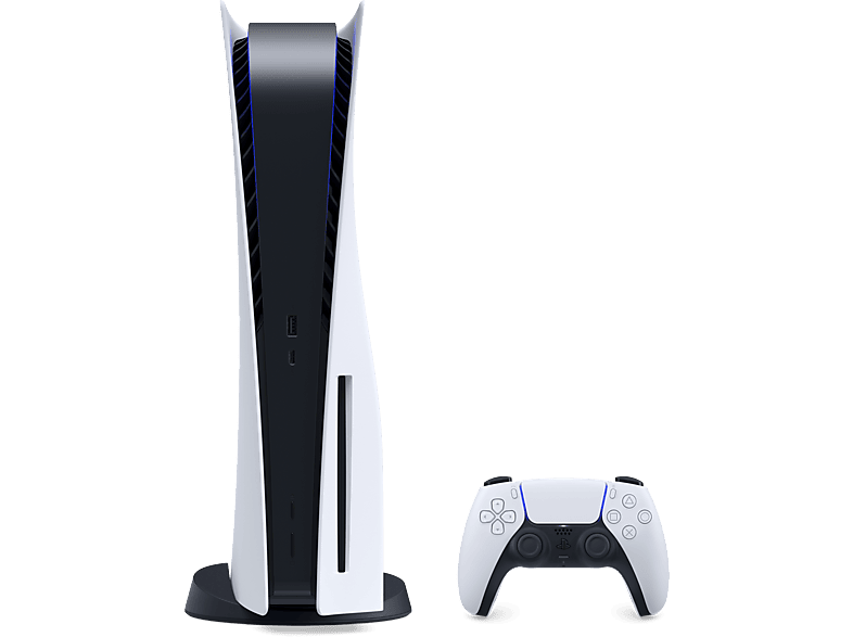 Consola - Sony PS5, 825 GB, 4K, HDR, Blanco