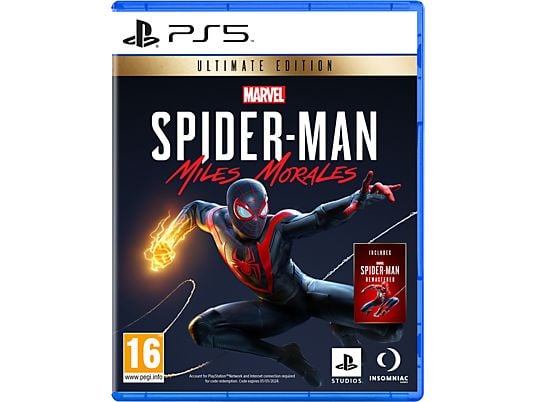 Marvel’s Spider-Man: Miles Morales - Ultimate Edition - PlayStation 5 - Allemand, Français, Italien