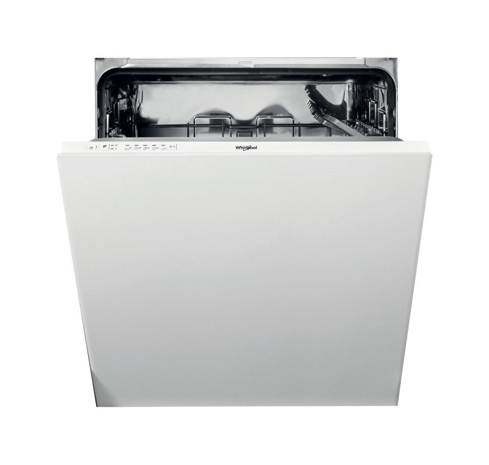 Lavavajillas - Whirlpool WI 3010, 12 l, Encastrable, 13 Cubiertos, 5 Programas, Espacio Flexi, 60 cm, Blanco