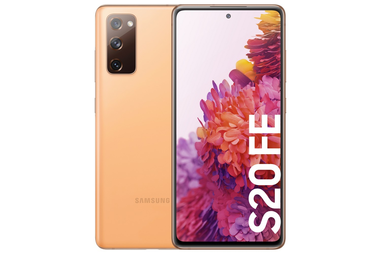 Móvil - Samsung Galaxy S20 FE 4G, Naranja, 128GB, 6GB RAM, 6.5" Full HD+, Exynos 990, 4500 mAh, IP68, Android