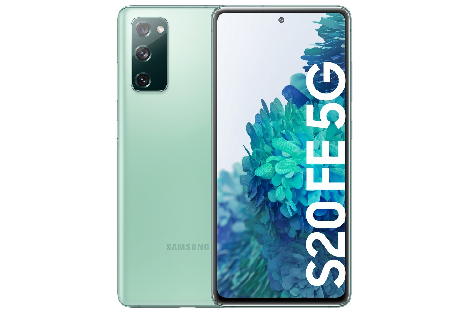 Móvil - Samsung Galaxy S20 FE 5G, Verde, 128GB, 6GB, 6.5" Full HD+, Snapdragon 865, 4500mAh, IP68, Android