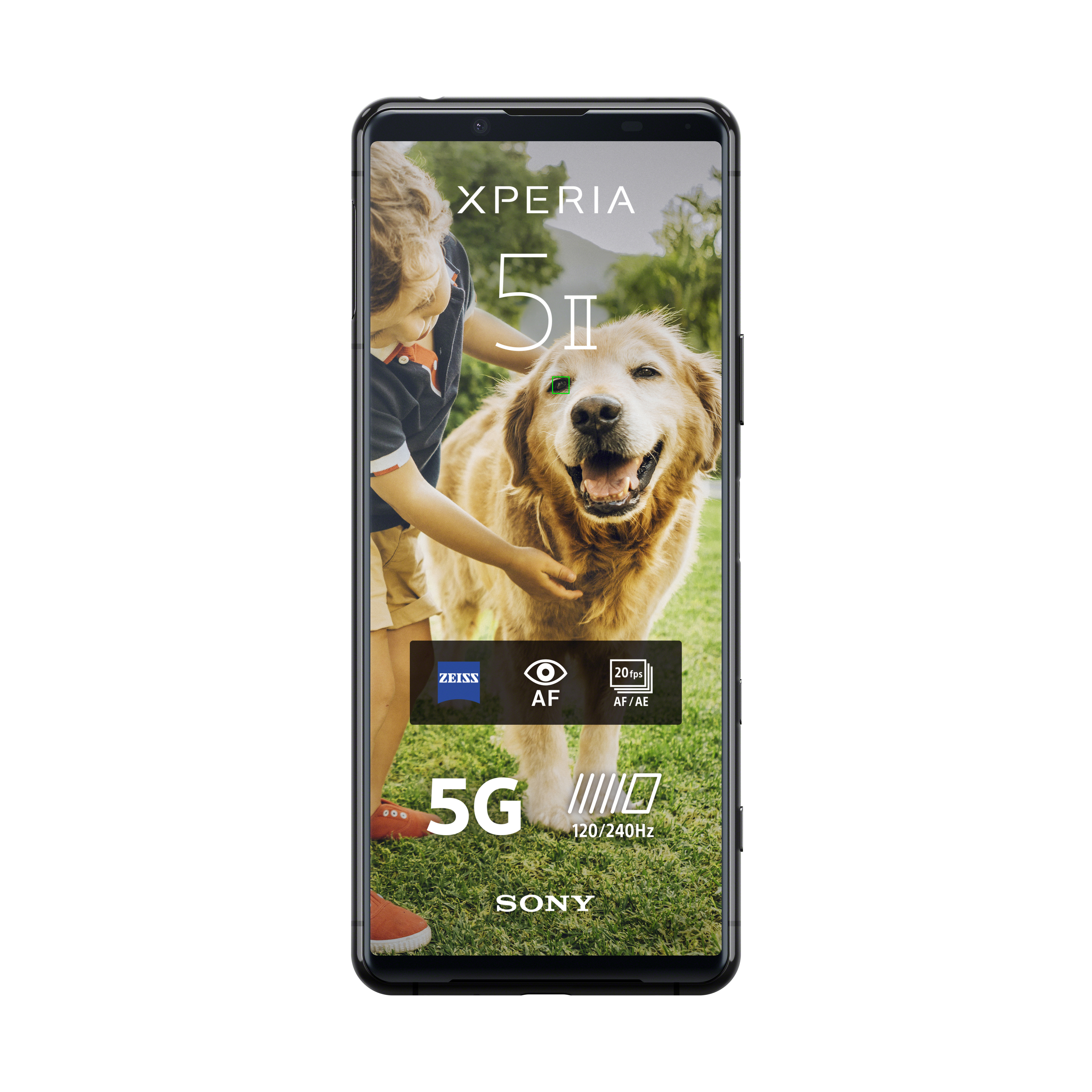 SONY Xperia 5 II 5G 21:9 Display 128 GB Schwarz Dual SIM