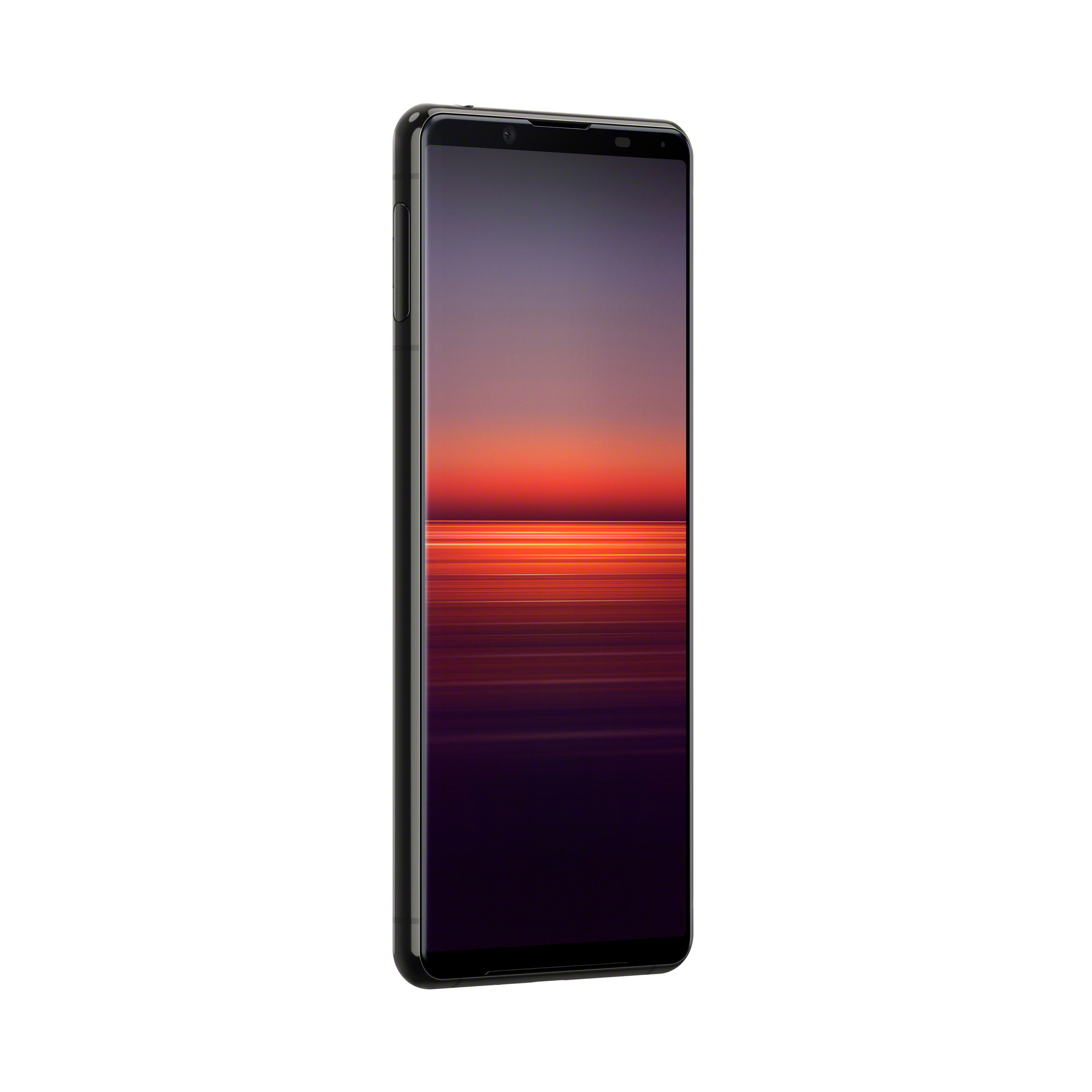 GB Xperia 128 Display II Schwarz SONY 21:9 5 5G SIM Dual