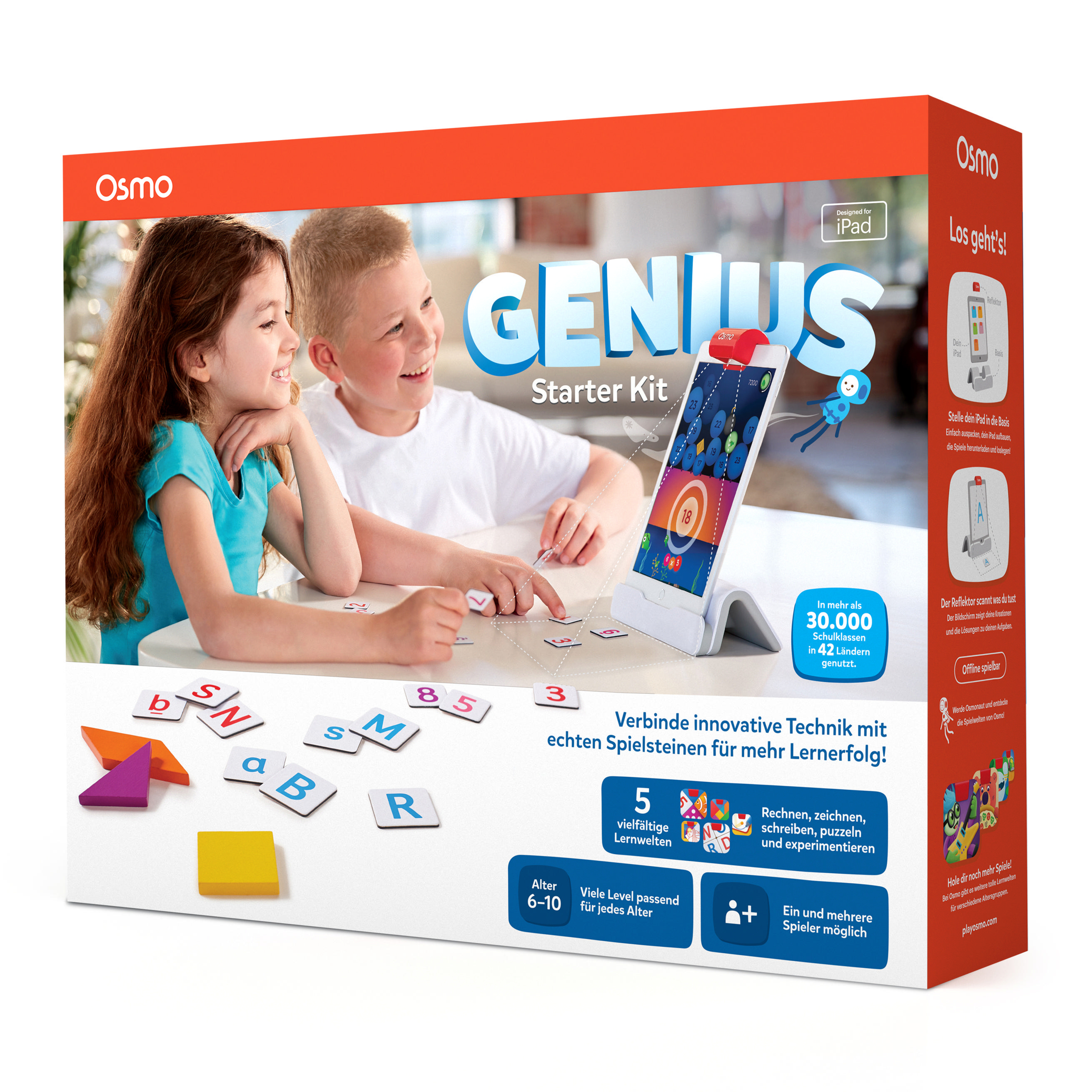 OSMO Osmo Genius Kit Lernspiel, Weiß