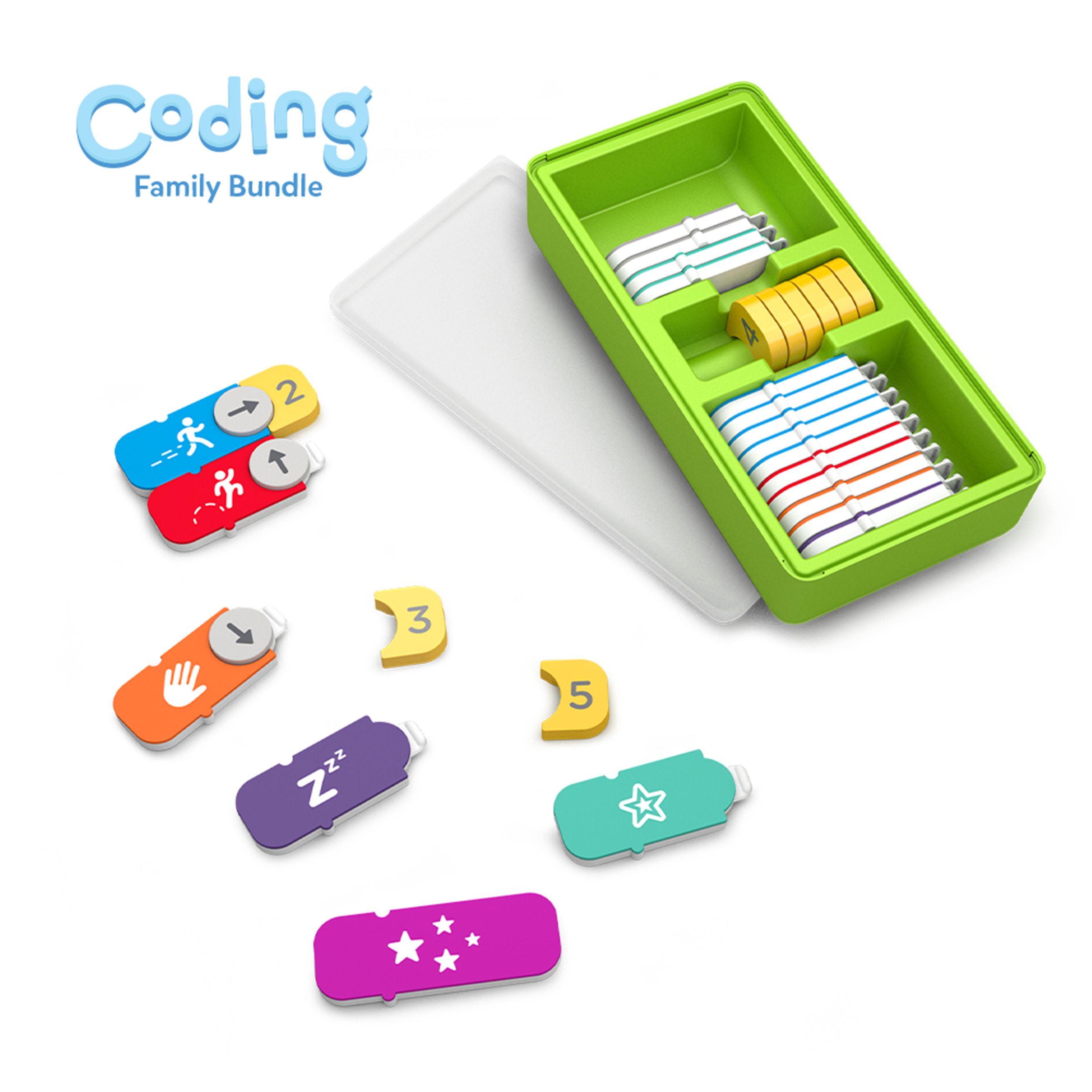 OSMO Osmo Coding Family Game Lernspiel, Weiß