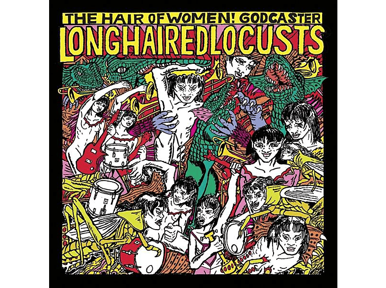 LONG Godcaster - (Vinyl) - LOCUSTS HAIRED