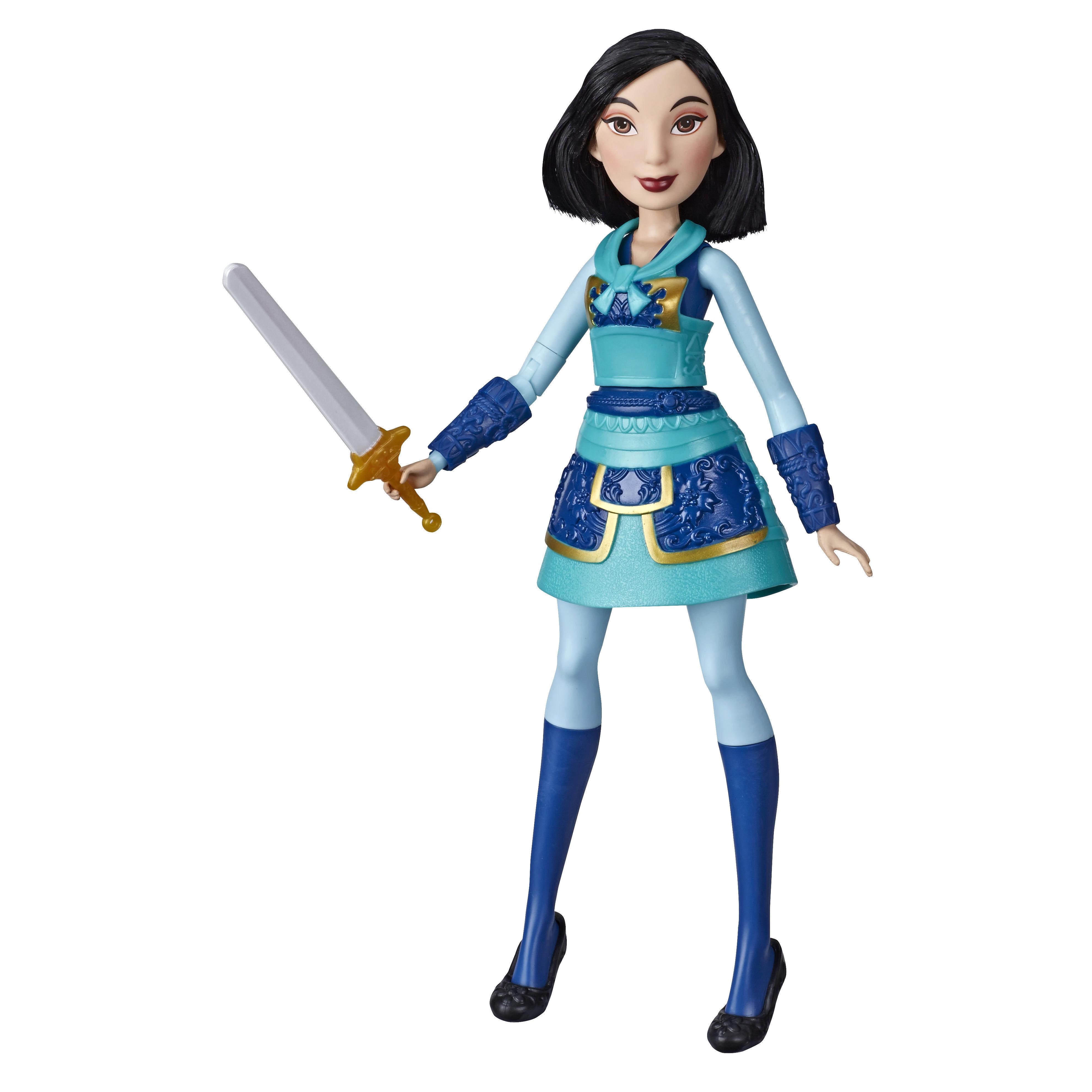 Mulan Disney Spielfigur Kriegerin Tapfere Mehrfarbig HASBRO Prinzessin