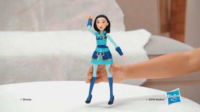 Mulan Disney Spielfigur Kriegerin Tapfere Mehrfarbig HASBRO Prinzessin