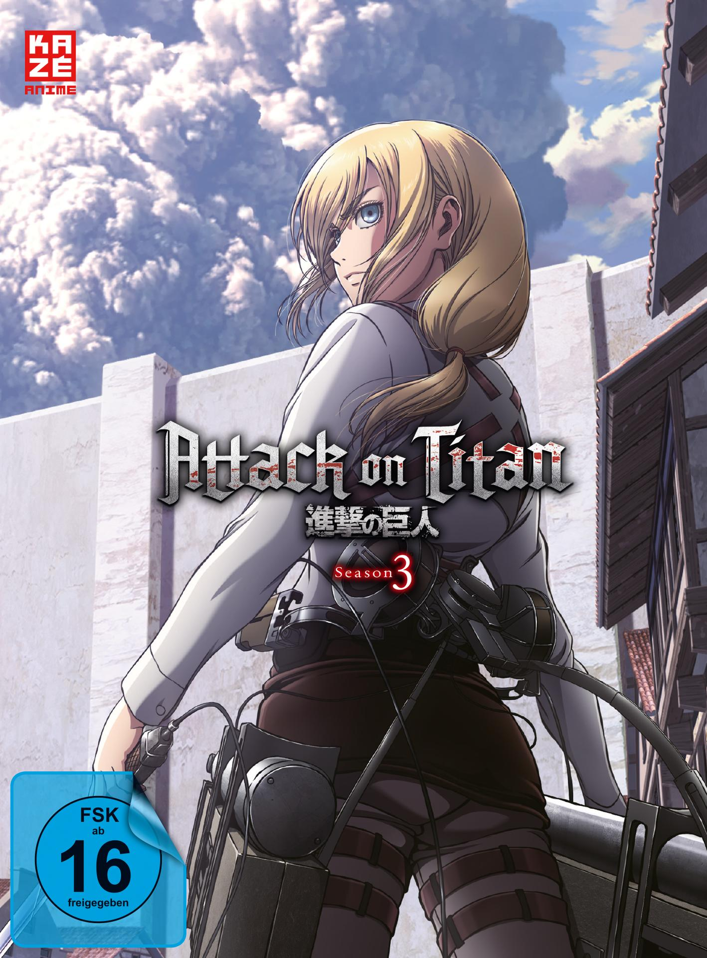 Attack on Titan 3 Vol.2 Staffel - - DVD