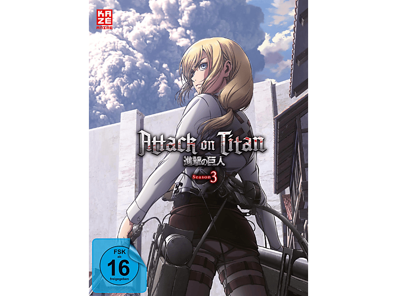 Attack on Titan 3 Vol.2 Staffel - - DVD