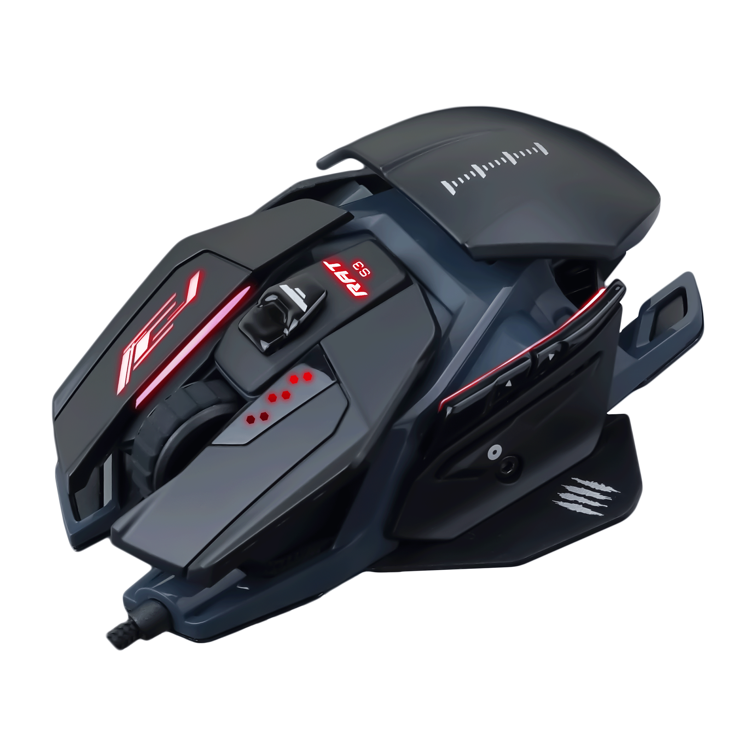 MAD CATZ R.A.T. Pro S3 Optical Gaming Maus, Schwarz