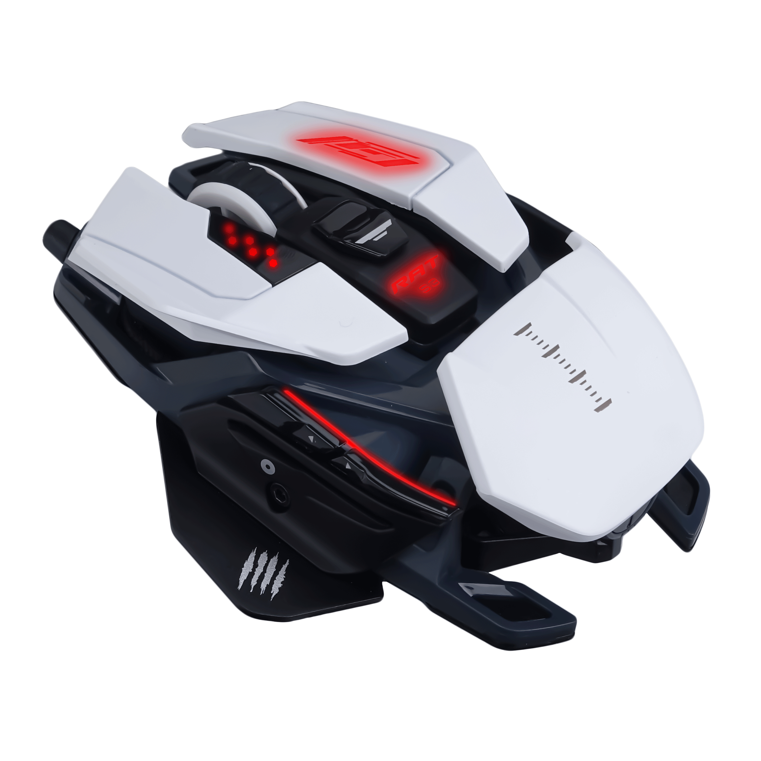 MAD CATZ R.A.T. Pro S3 Optical Gaming Maus, Weiß
