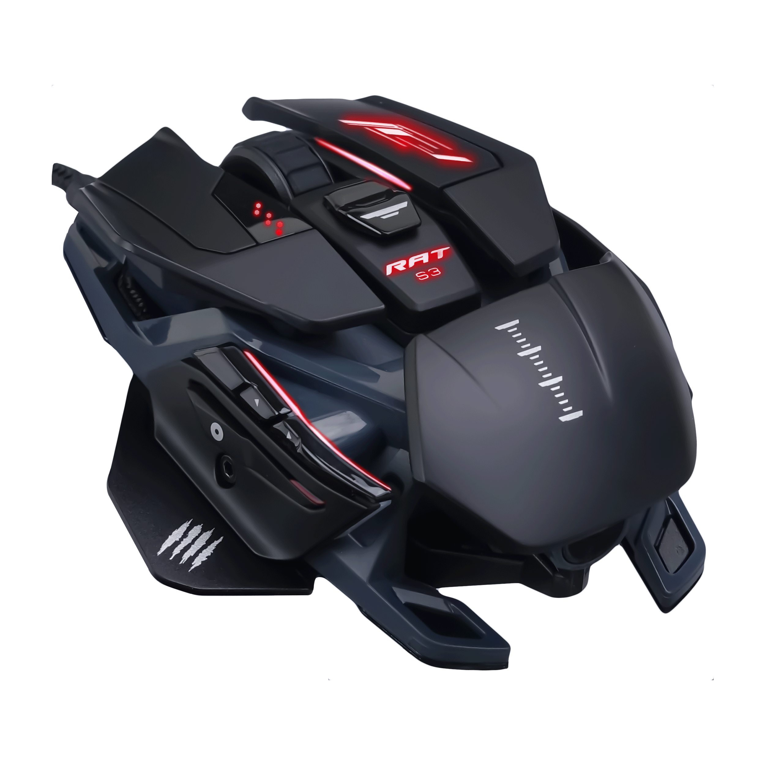 MAD CATZ R.A.T. Pro S3 Optical Gaming Maus, Schwarz