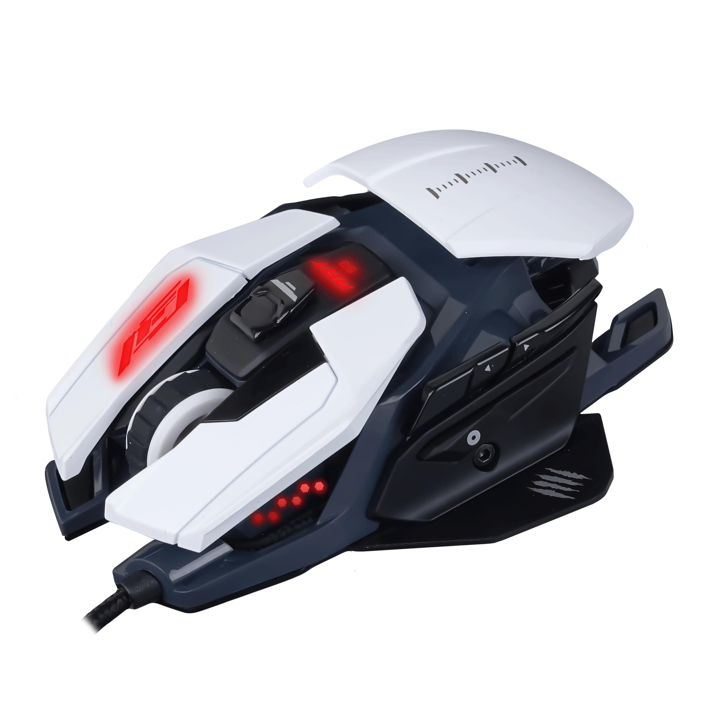 MAD CATZ R.A.T. Pro S3 Optical Gaming Maus, Weiß