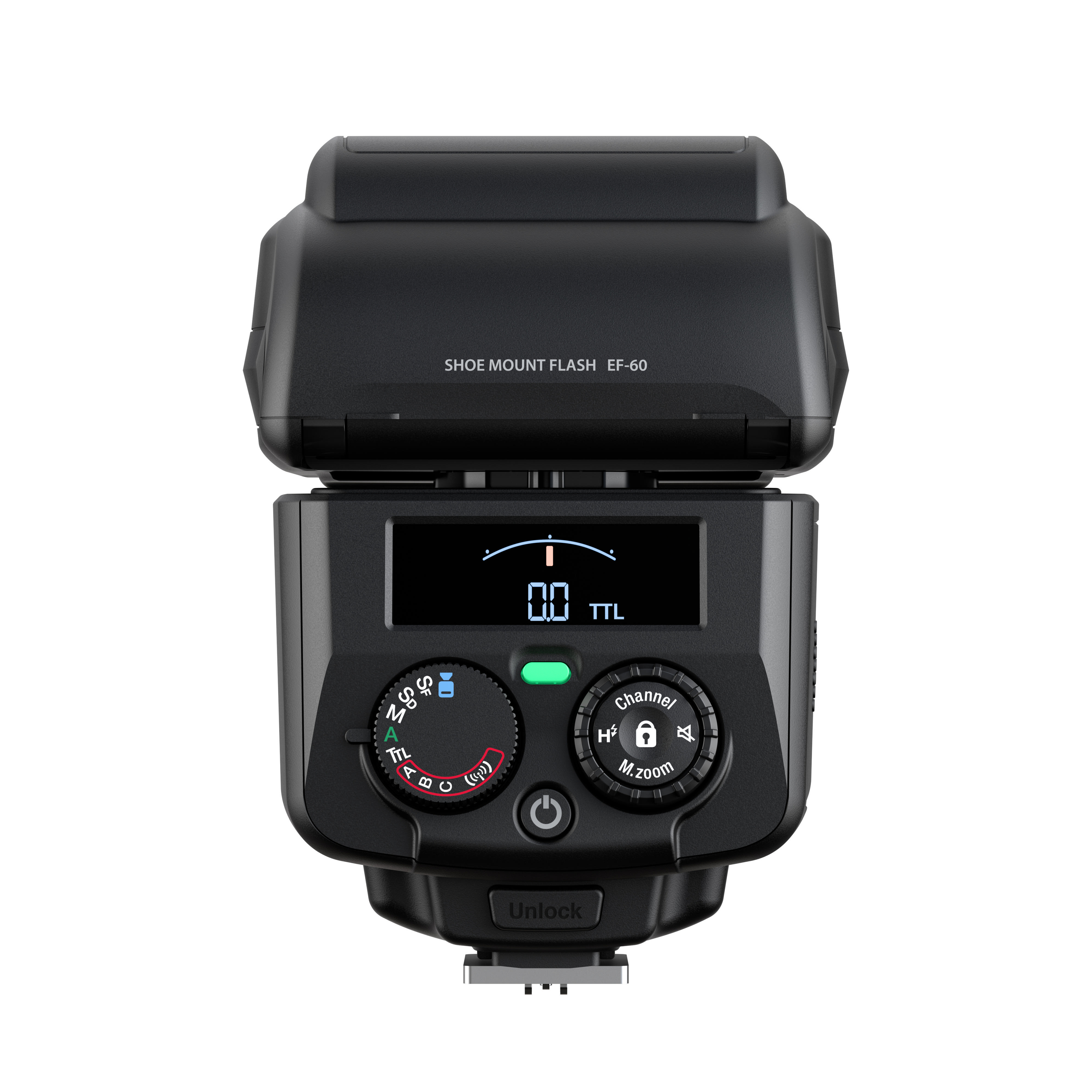 FUJIFILM EF-60, Blitzgerät, Schwarz