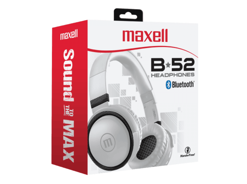 MAXELL 348357 HP BTB52 BT FULL SIZE HP WHT Bluetooth fejhallgat