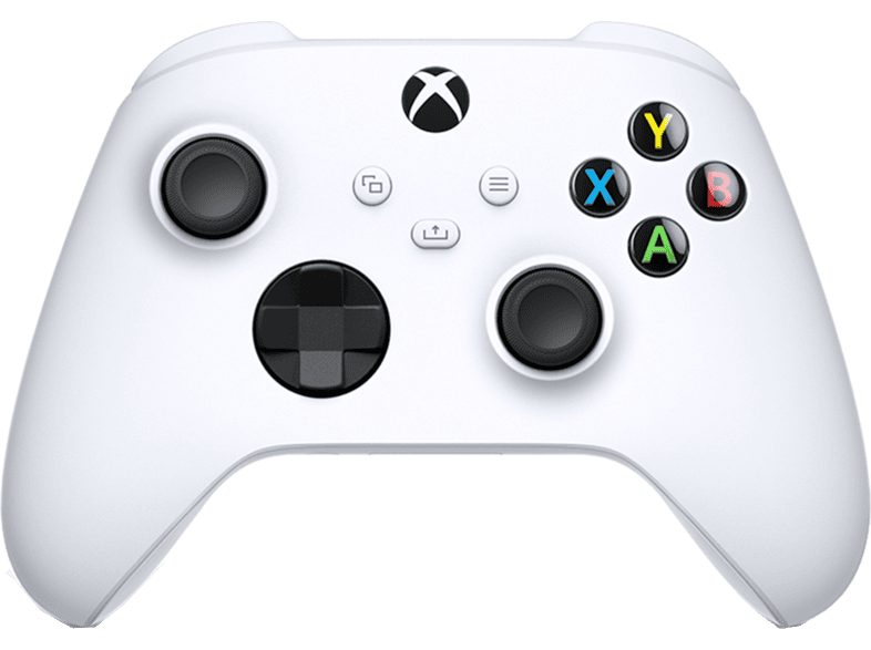 Microsoft Xbox Series X S Xbox One Tradlos Handkontroll Vit Xbox Series Tillbehor Kop Pa Mediamarkt Se