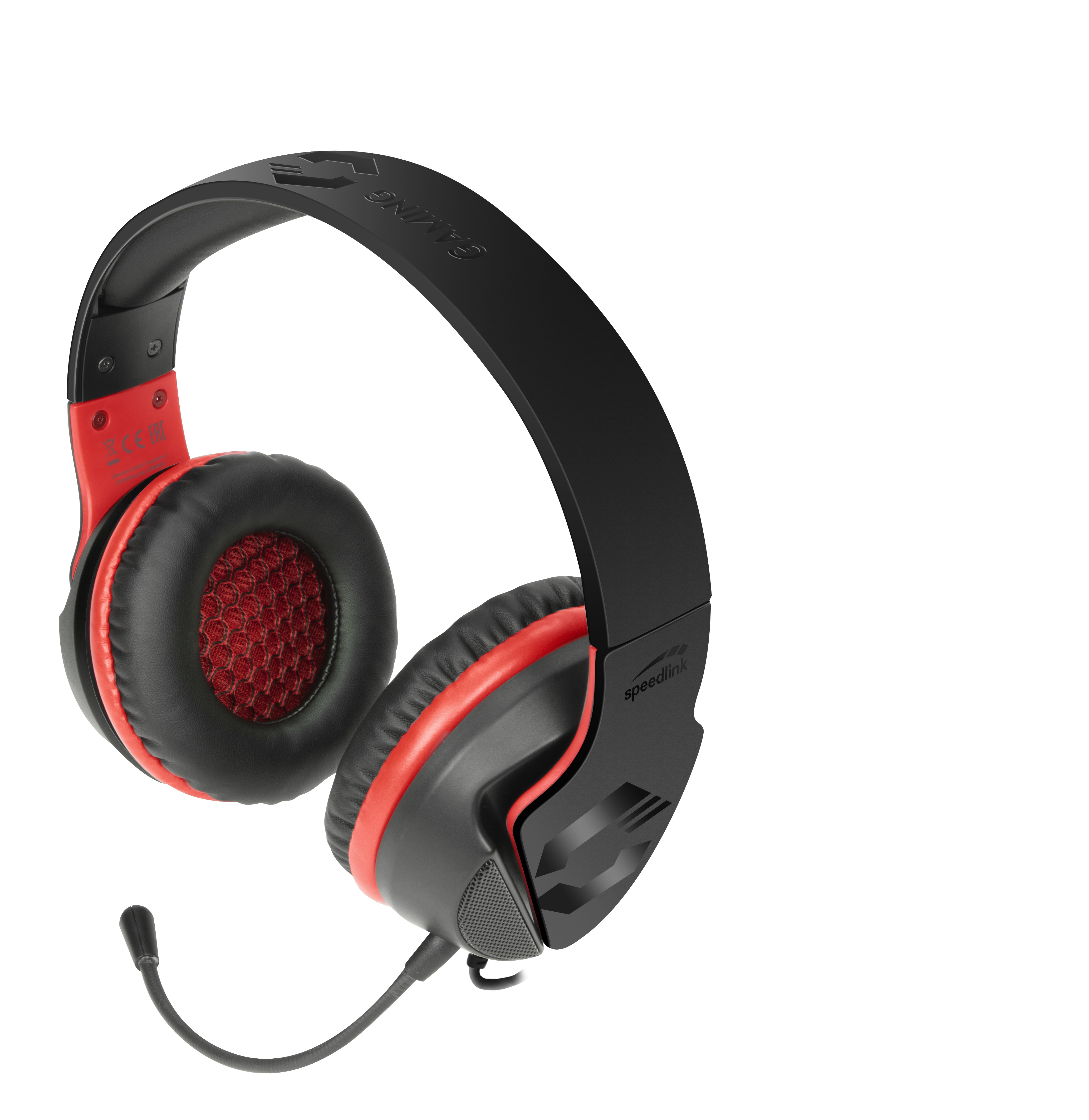 SPEEDLINK HADOW, Over-ear Gaming Headset Schwarz/Rot