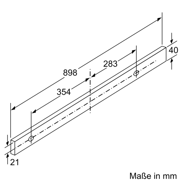 SIEMENS LI94LB530, Dunstabzugshaube (898 mm breit, 290 mm tief)
