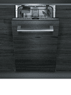 iQ300 Vollintegrierter Geschirrspüler 45 cm SR63EX28KE