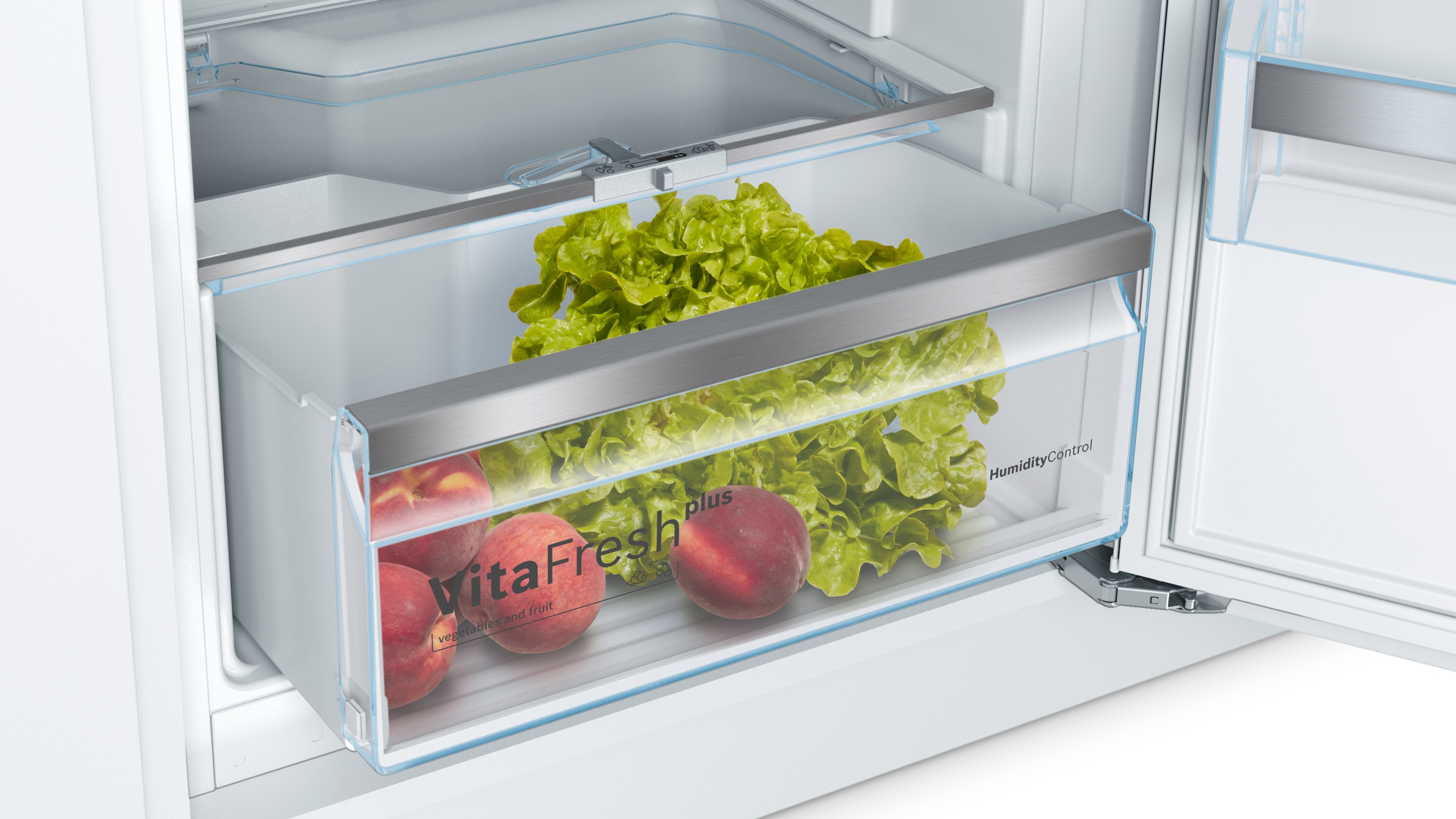 Frigorífico una puerta - Bosch KIR41AFF0, 211 l, 122.1 cm, Integrable, 33 dB, Blanco