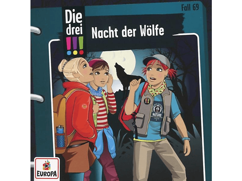Die Drei ??? - 069/Nacht der Wölfe - (CD)